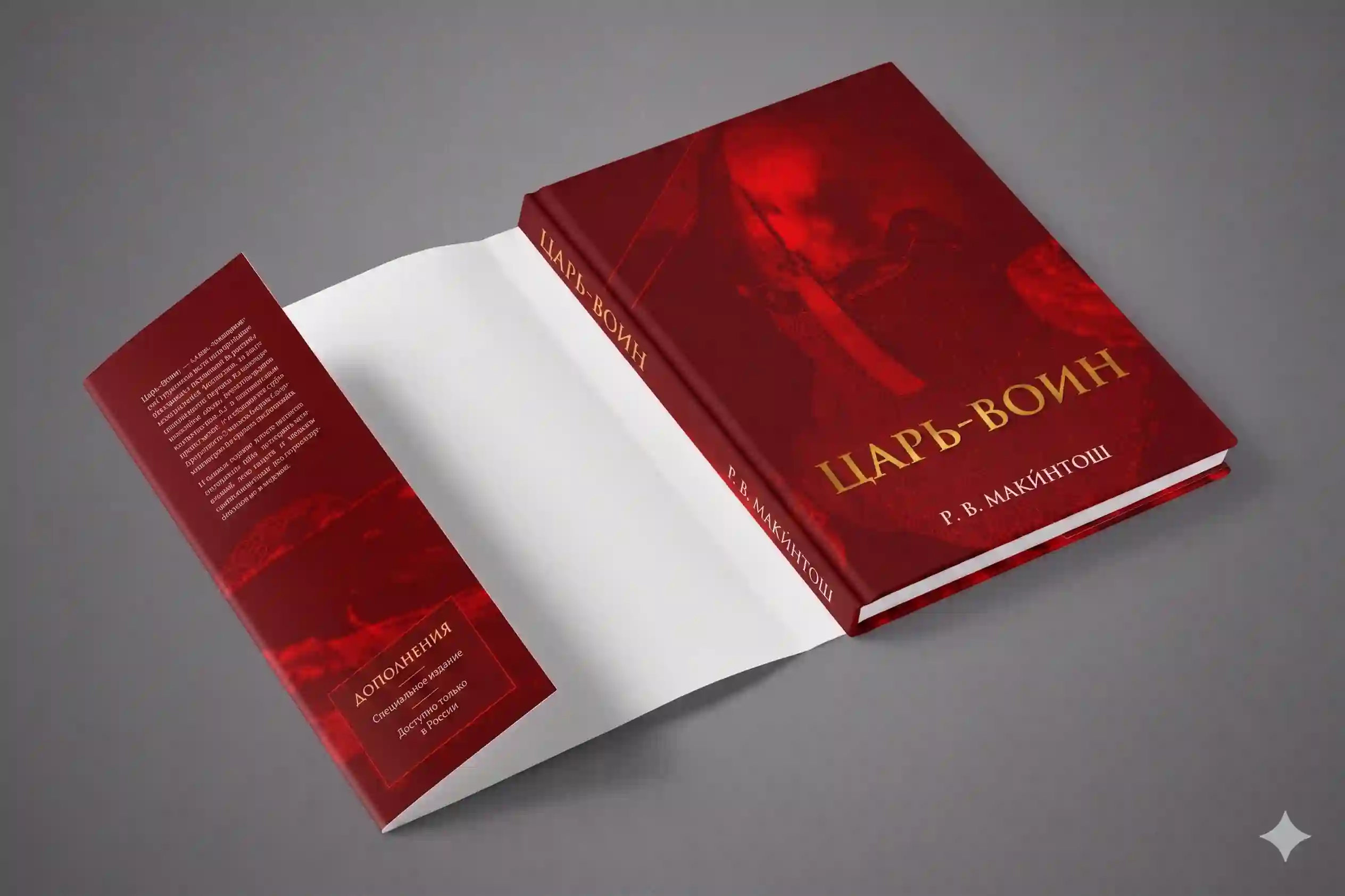 Пример суперобложки для книги