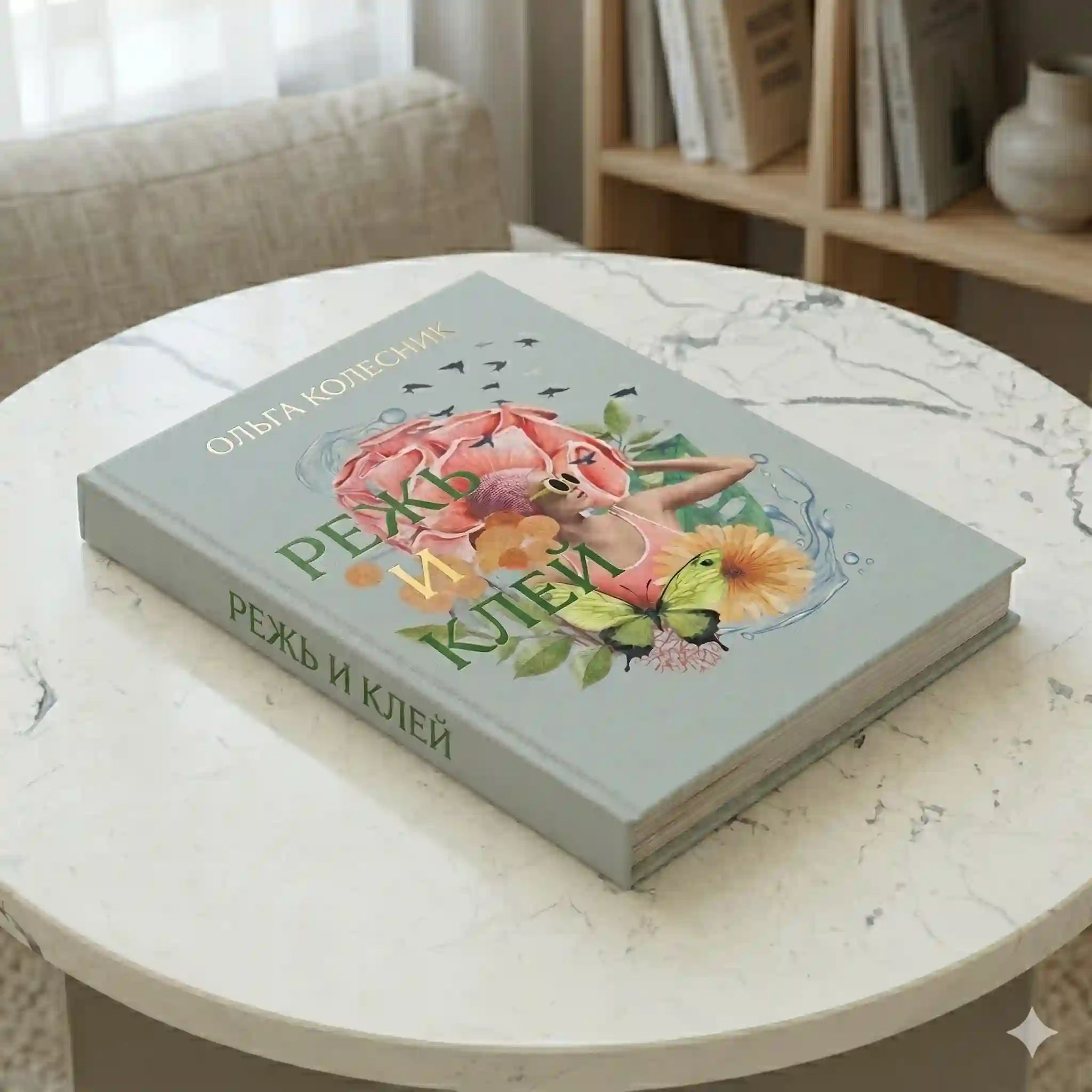 Книга Дарьи Соколовой Contemporary Collage