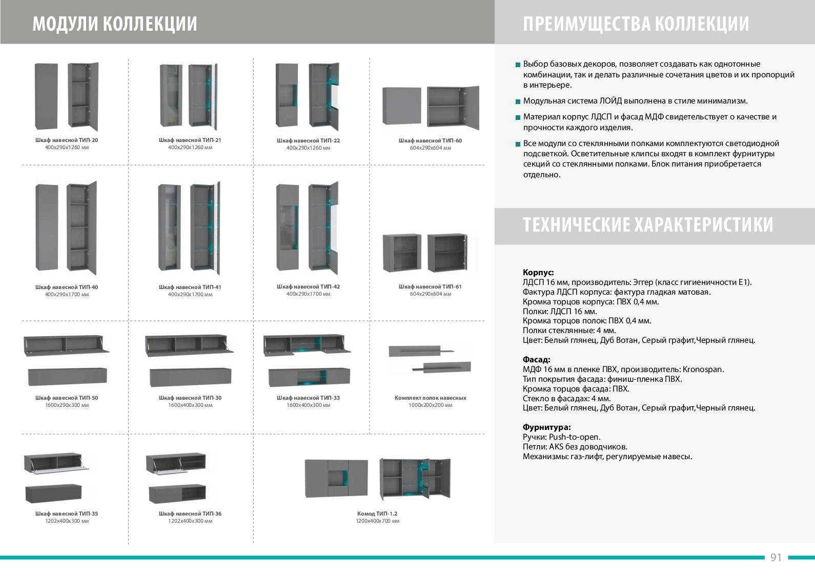Презентационный каталог корпусной мебели