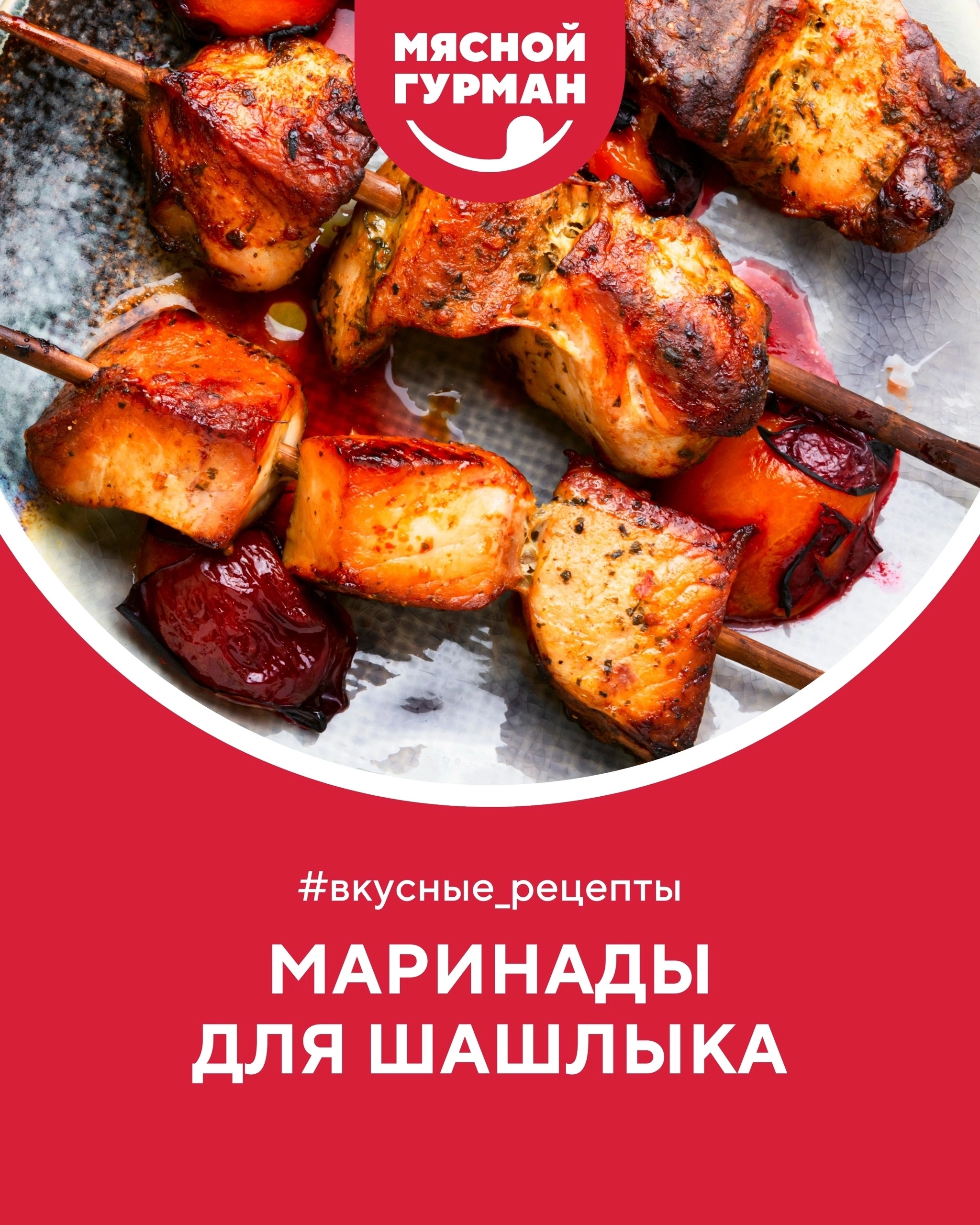 Брошюра рецептов для барбекю