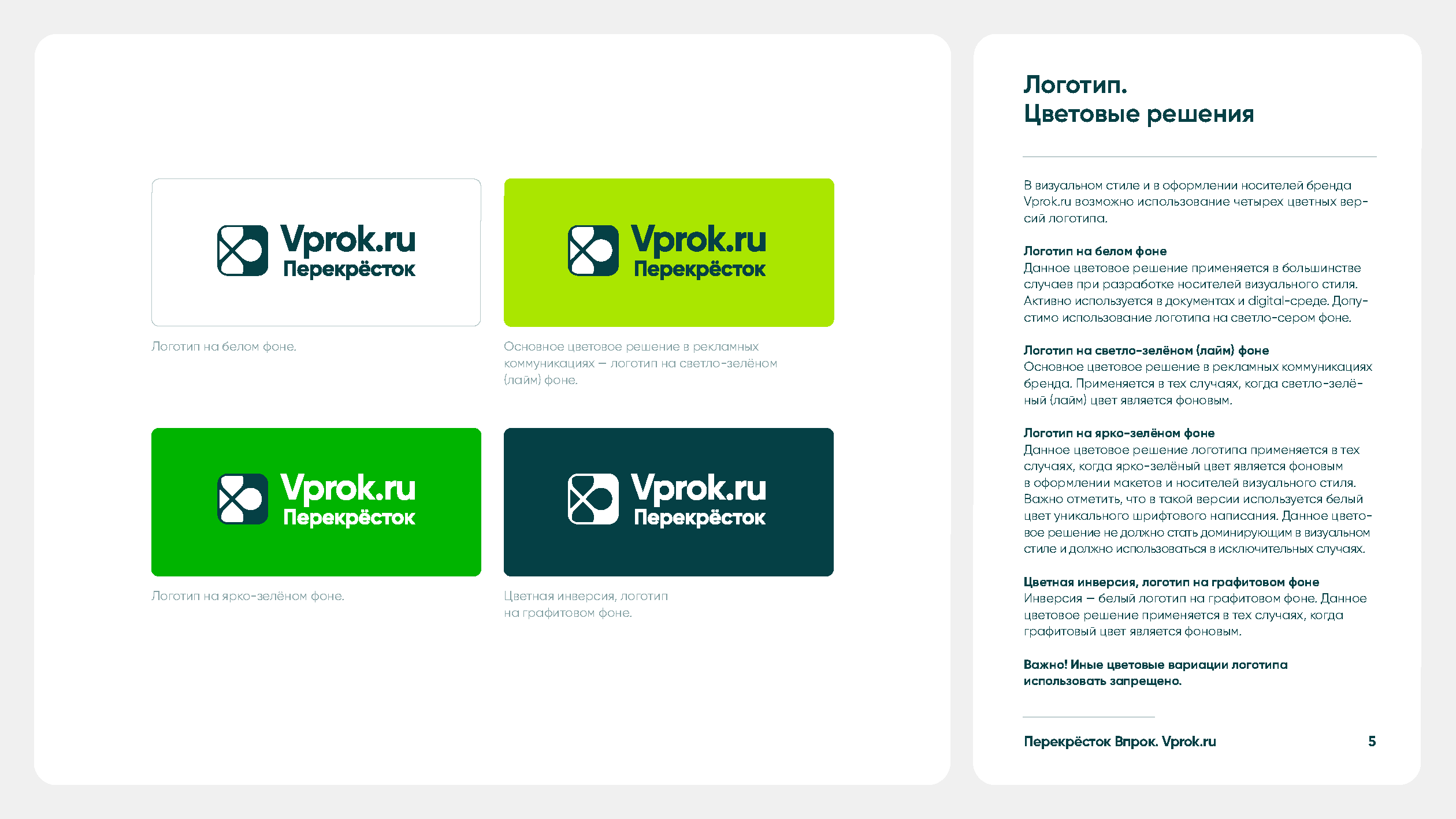 Корпоративное руководство бренда Vprok.ru