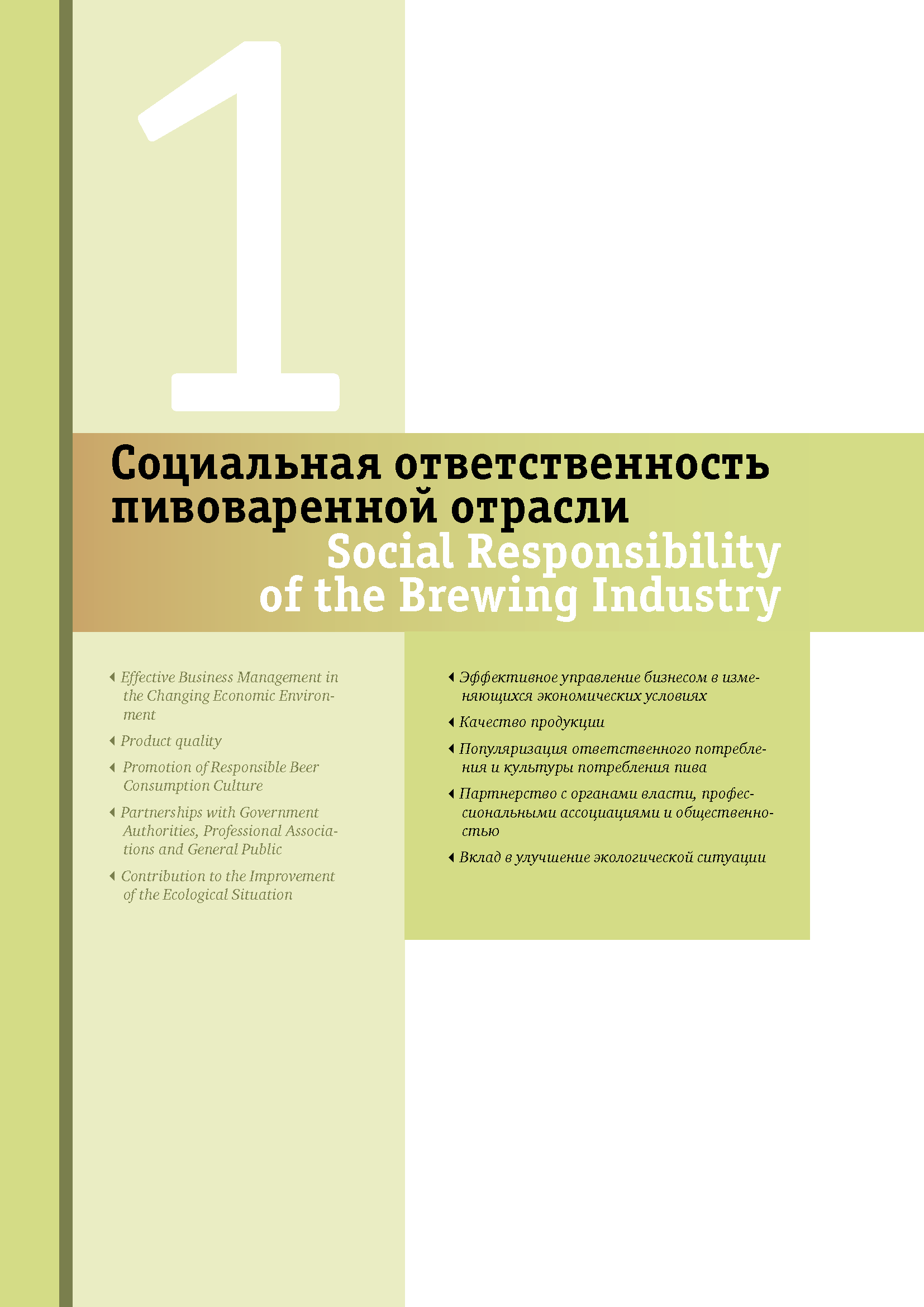 Отчет об устойчивом развитии и КСО
