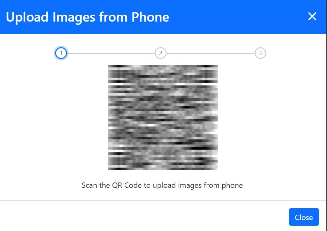 QR-код для загрузки с телефона