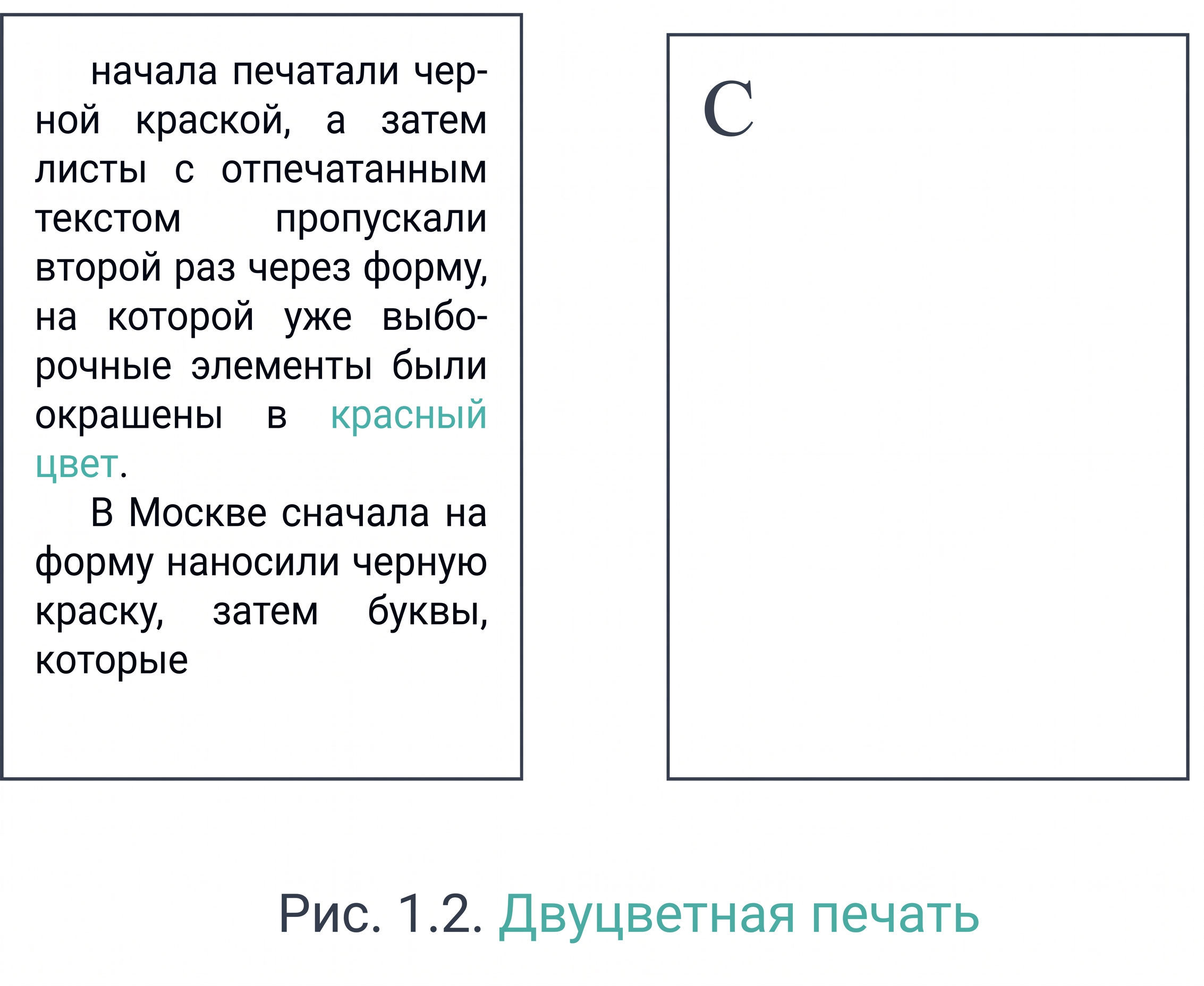 Рис. 1.2. Двуцветная печать