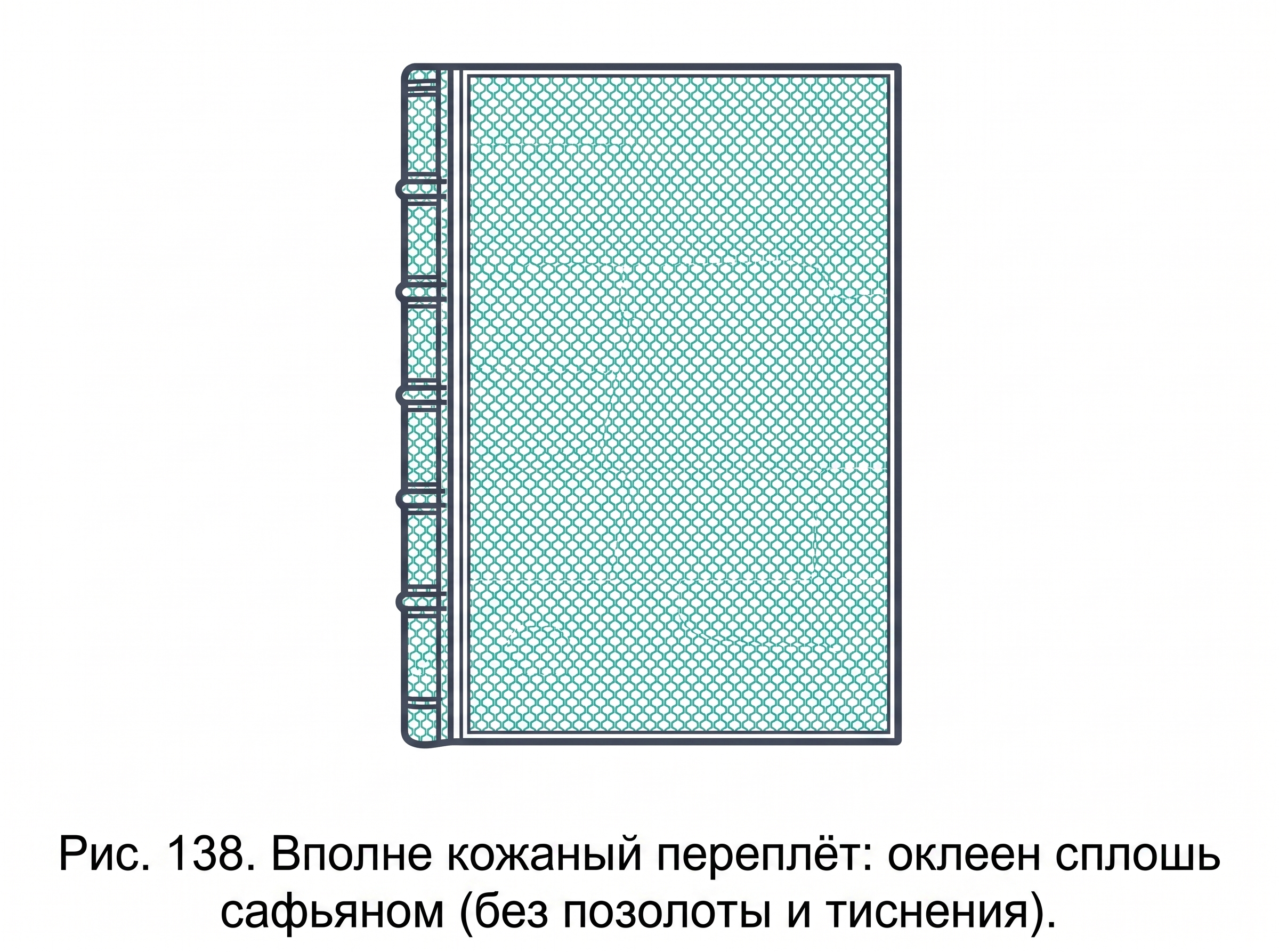 Кожаный переплет