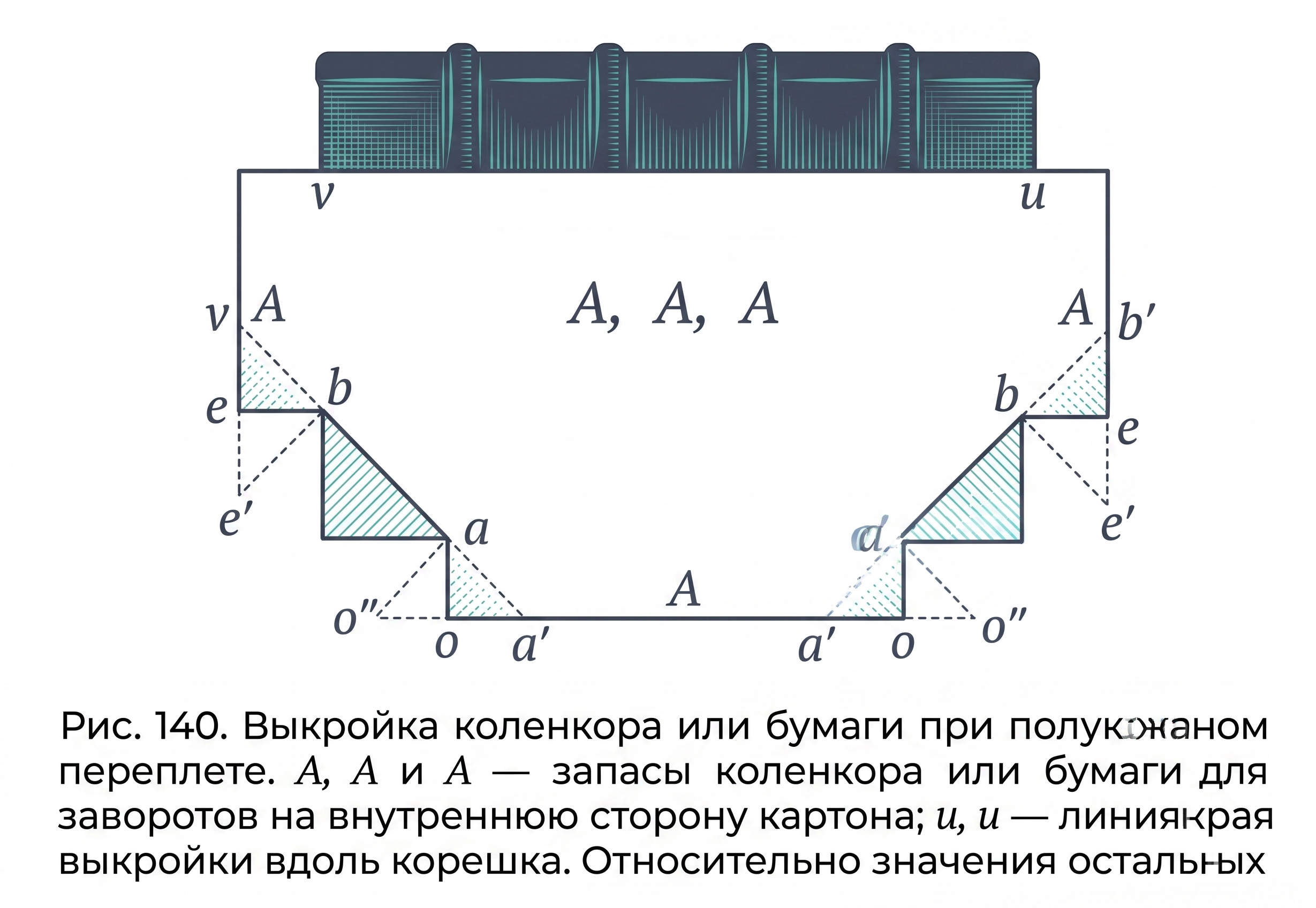 Выкройка коленкора