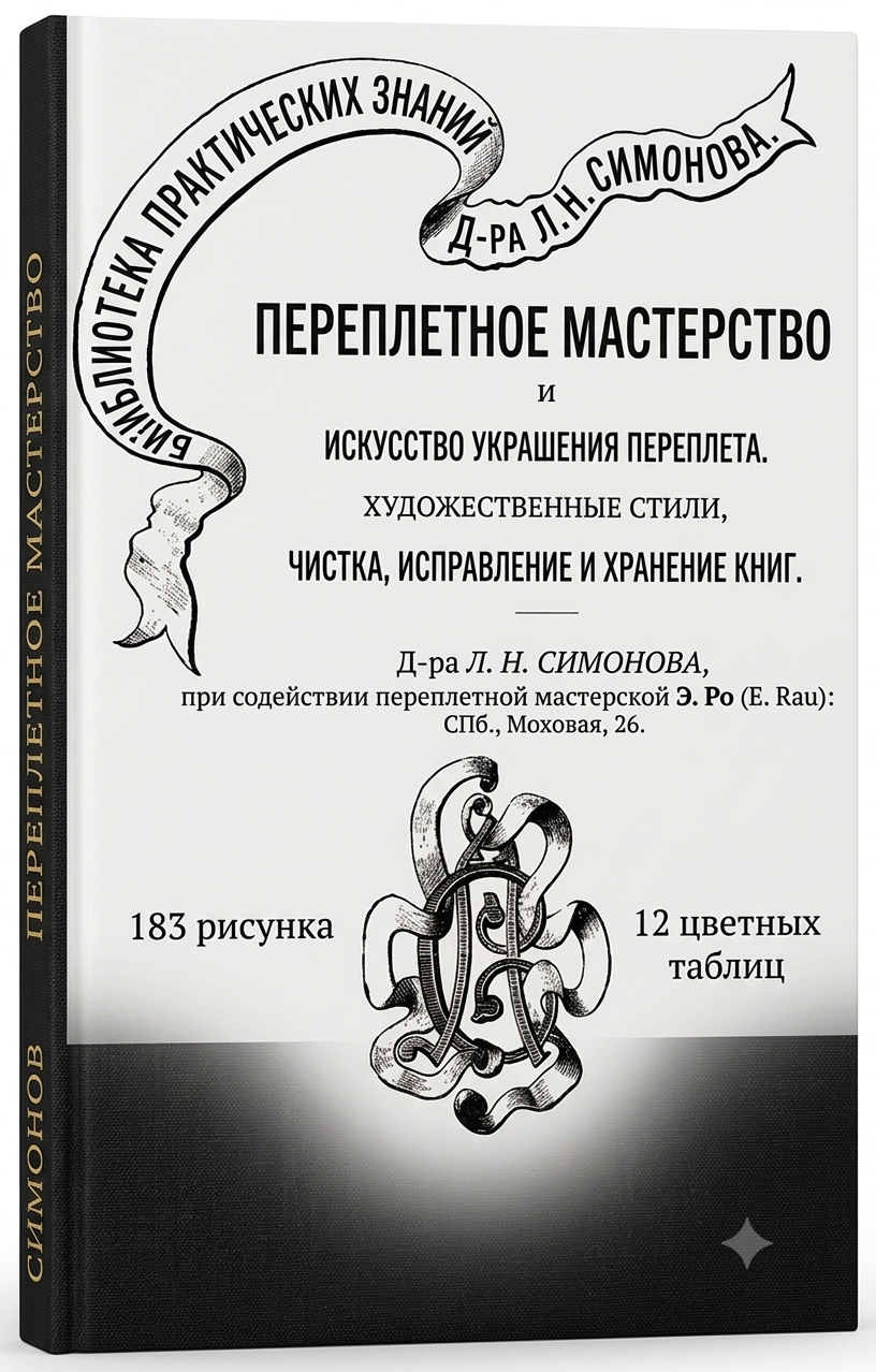 Л. Н. Симонов - Переплетное мастерство и искусство украшения переплета