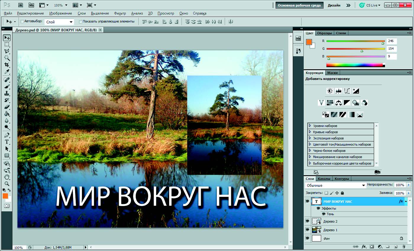 Рис. 6.157. Исходное изображение в программе Photoshop