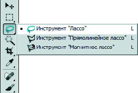 Рис. 6.89. Инструмент Лассо
